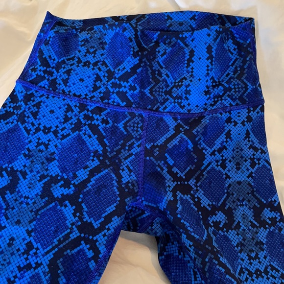 lululemon athletica Pants - COPY - Lululemon pants Blue snake print